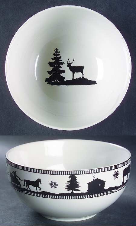Adirondack Black Soup/Cereal Bowl