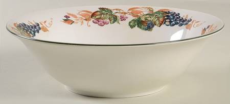 Bountiful Harvest 9" Round Vegetable Bowl