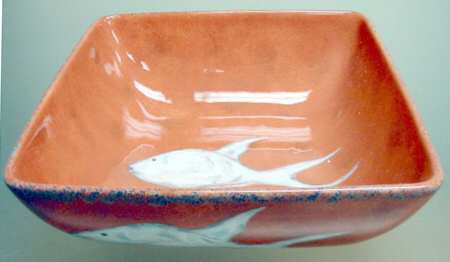 Currents 11" Large Square Salad Serving Bowl