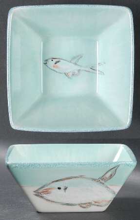Currents Square Soup/Cereal Bowl