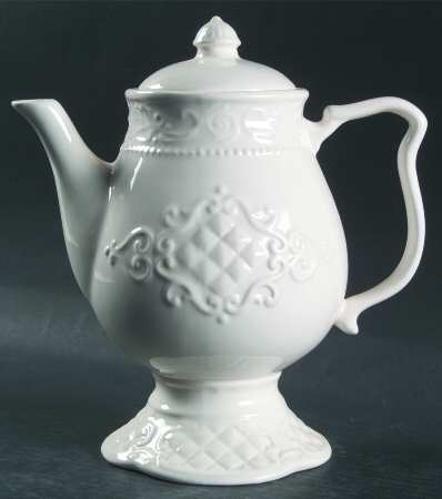 Empress White Tea/Coffee Pot & Lid