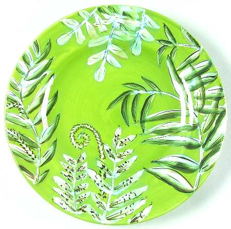 Fern Salad/Dessert Plate
