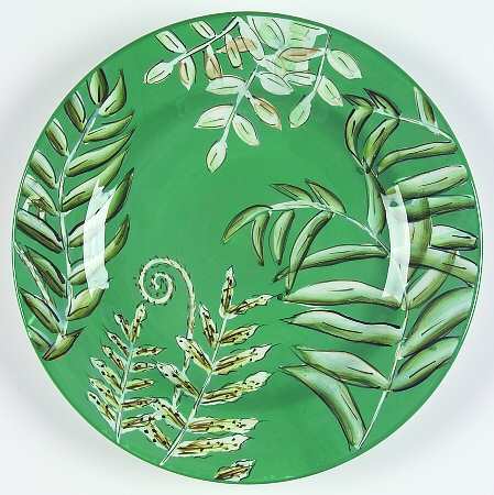 Fern Salad/Dessert Plate