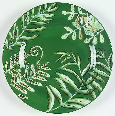 Fern Salad/Dessert Plate