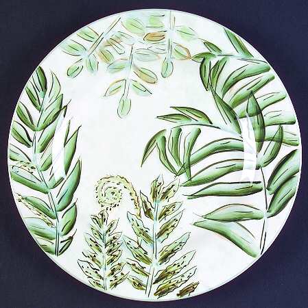 Fern Salad/Dessert Plate