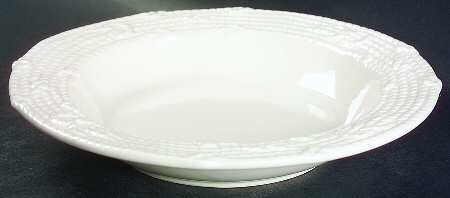 Nautical White Soup/Cereal Bowl