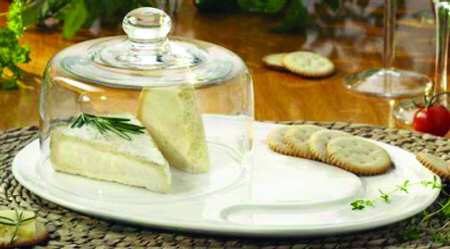 You're Invited Cheese and Cracker Set with Dome