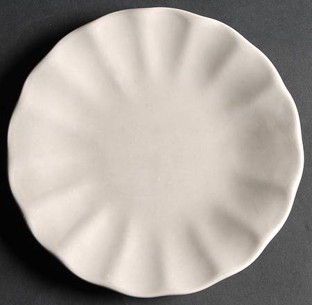Athena Gray Salad Plate
