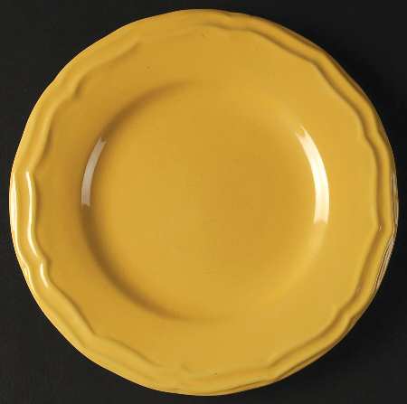 Margaux Yellow Salad/Dessert Plate
