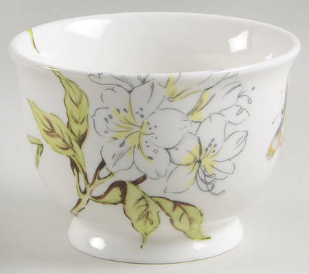Butterfly Study Sugar Bowl No Lid