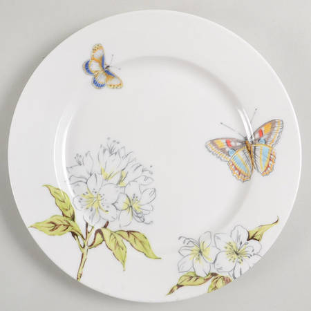 Butterfly Study Salad Plate