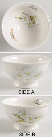 Butterfly Study Soup/Cereal Bowl