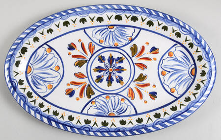 Valencia 16" Oval Serving Platter