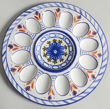 Valencia Deviled Egg Plate