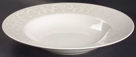 Vertoni Platinum Large Rim Soup Bowl