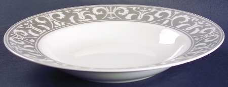 Vertoni Silver Large Rim Soup Bowl