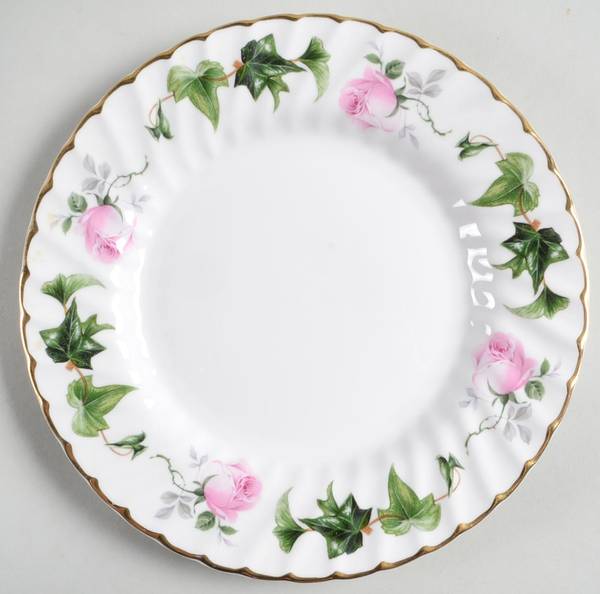 Rose & Ivy Salad Plate