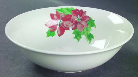 Poinsettia Soup/Cereal Bowl