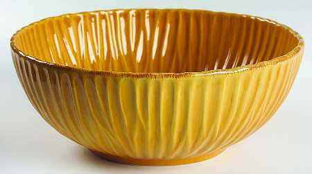 Palette Maize (Yellow) 11" Large Salad Serving Bowl