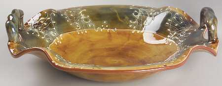 St Remy 13" Ruffled Bowl