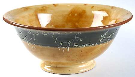 St Remy 10" Footed Bowl