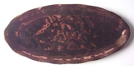 Copper Accessories 19" Oval Serving Platter