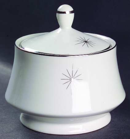 Crown Star Sugar Bowl & Lid