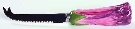 Anemone Figural Cheese Knife with Stainless Blade