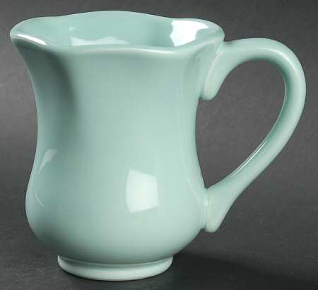 Ruffled Blue Mug