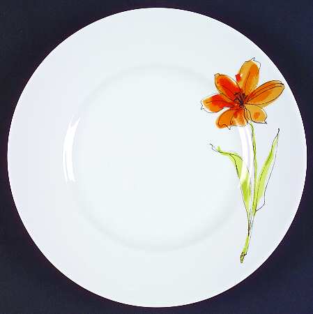 Celeste Salad Plate