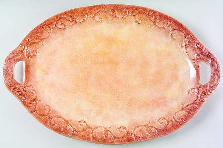 Vicenza 18" Oval Serving Platter