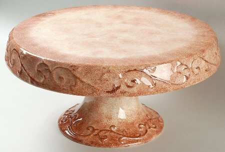 Vicenza Footed Cake Plate