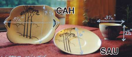ACW11 Handled Cake Plate