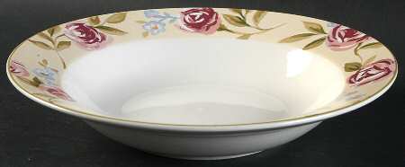 Hampshire Floral Large Rim Soup Bowl