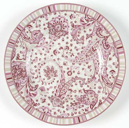 Malva Rosa Salad/Dessert Plate