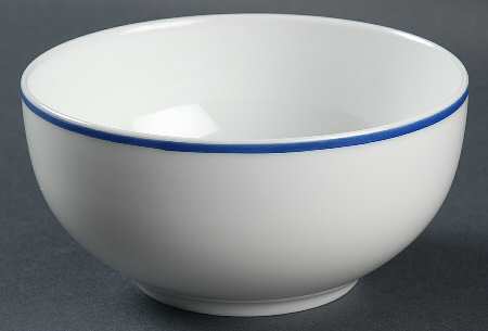 Tuileries Blue Band Coupe Cereal Bowl