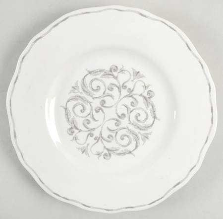 Florentine Silver Salad/Dessert Plate
