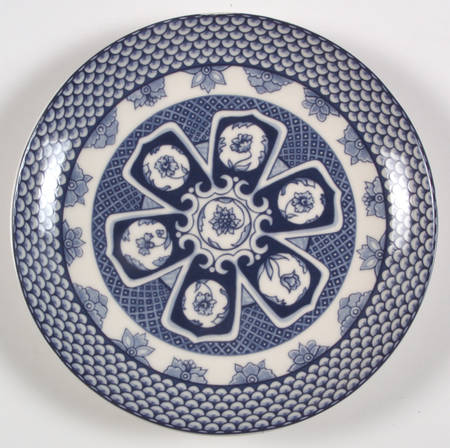 Blue Dynasty Salad/Dessert Plate