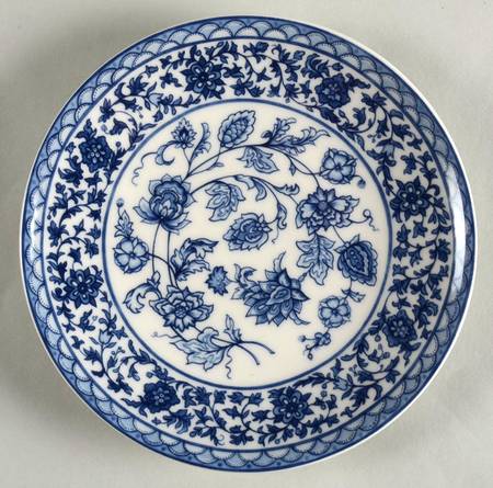 Blue Dynasty Appetizer Plate