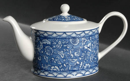 Blue Dynasty Teapot & Lid