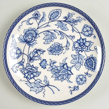 Blue Dynasty Coupe Salad/Dessert Plate