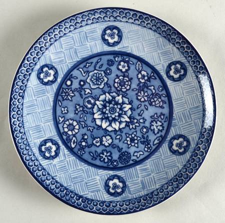 Blue Dynasty Appetizer Plate