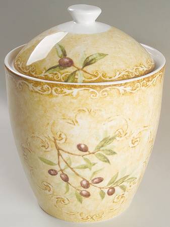 Oliveto Large Canister & Lid