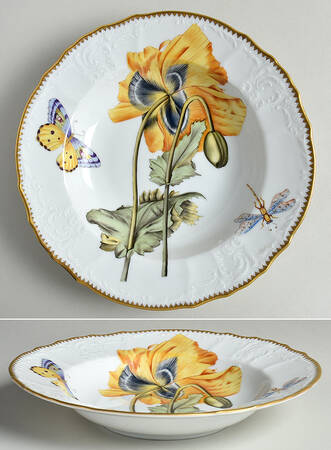 Mimosa Large Rim Soup Bowl