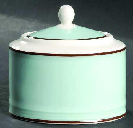 Symphony Blue Sugar Bowl & Lid