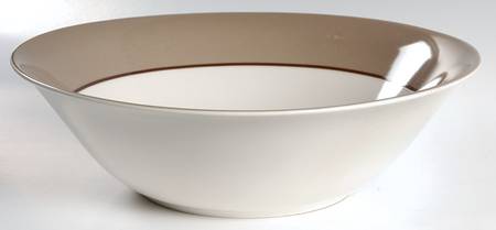 Symphony Taupe 10" Round Vegetable Bowl