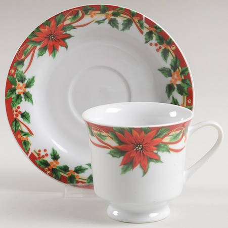 AAK1 Footed Cup & Saucer Set