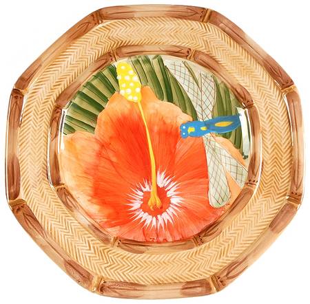 Royal Palm Salad/Dessert Plate