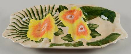 Royal Palm 3 Section Tray