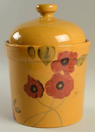 Flowers of Paradise Small Canister & Lid